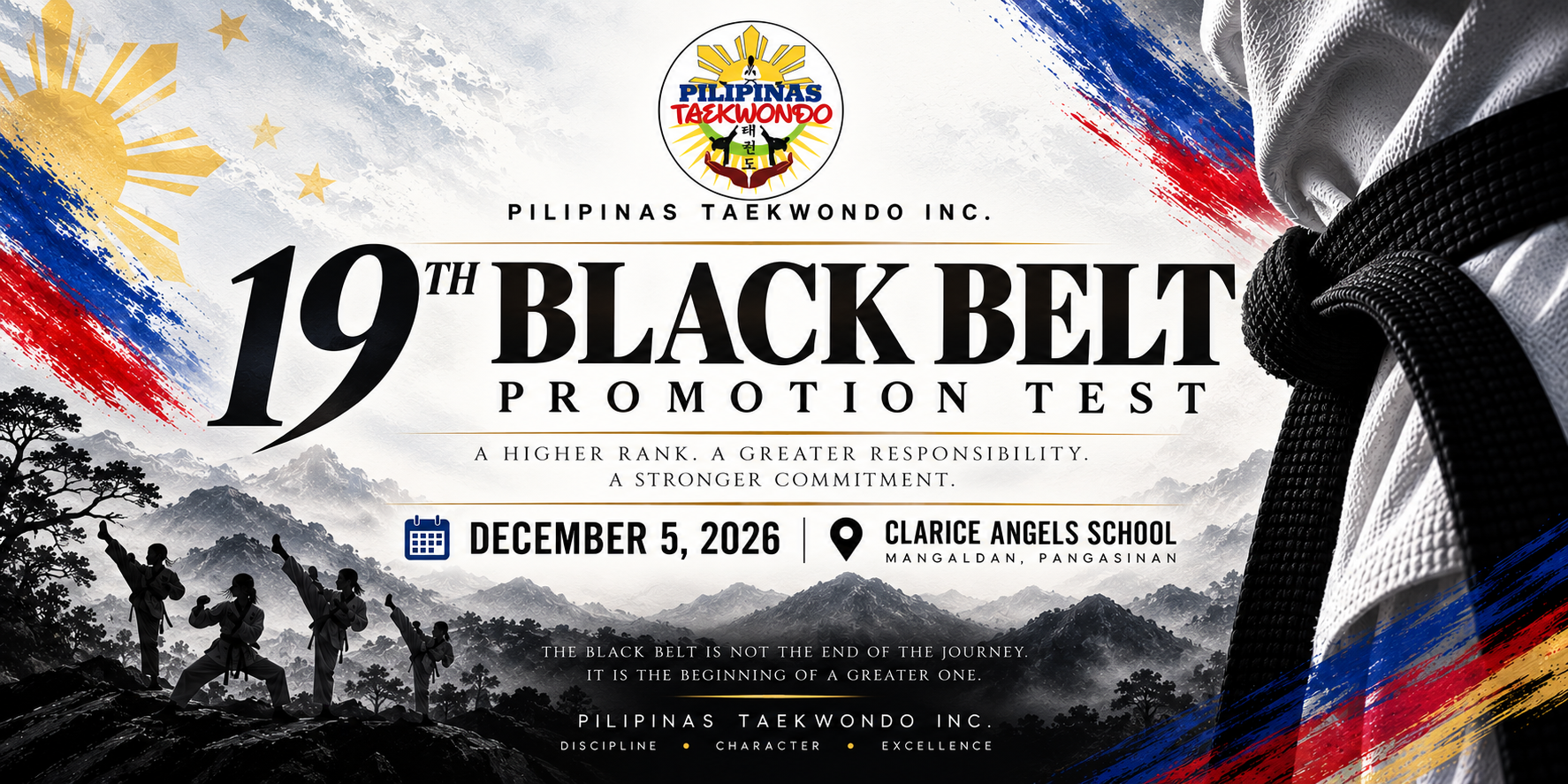 19th BLACKBELT PROMOTION TEST